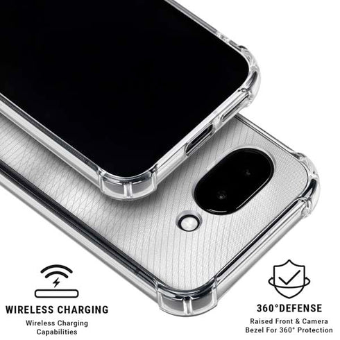 Costa Rica Soccer Flag Google Pixel 9a Clear Case